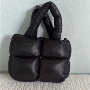 Black Puffy mini bag